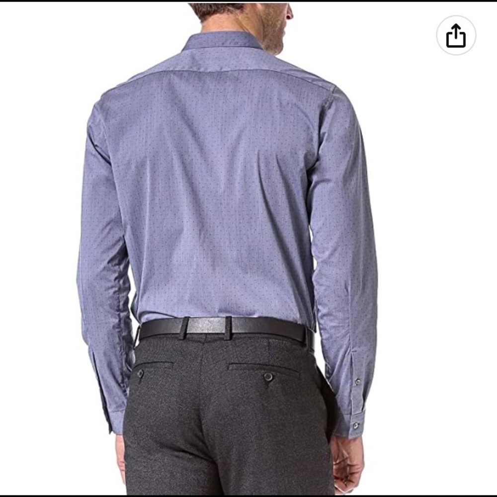 Theory Dotted Stephan Fieldspar Button Down Shirt - image 5